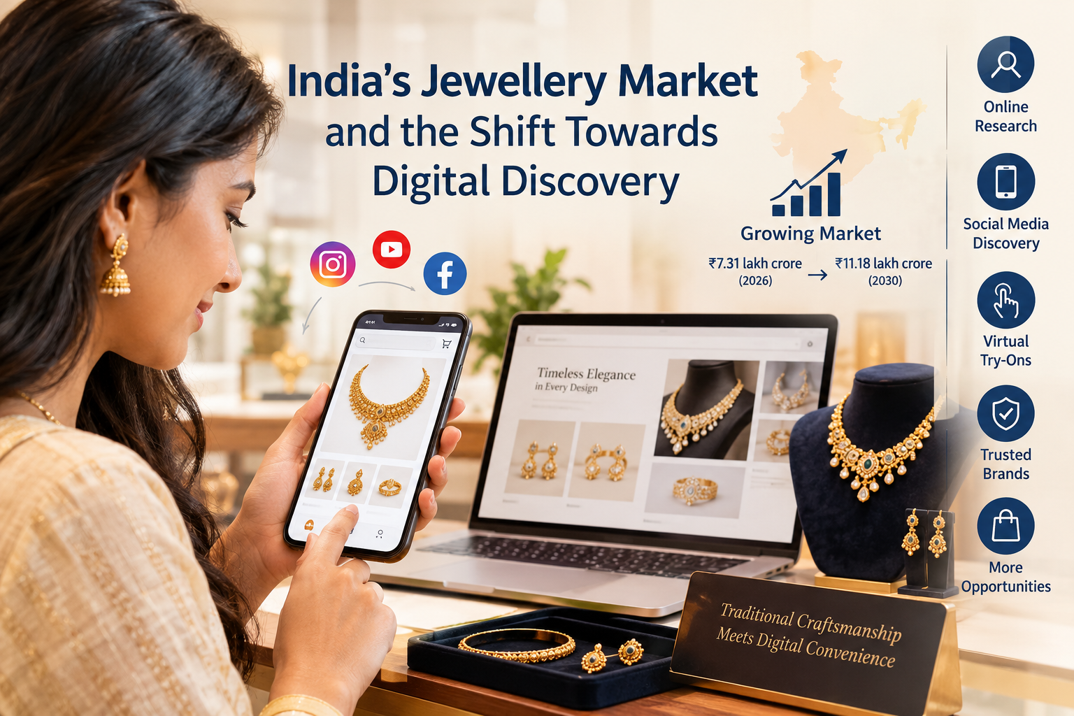 India's Jewellery Market and the Shift Towards Digital Discovery